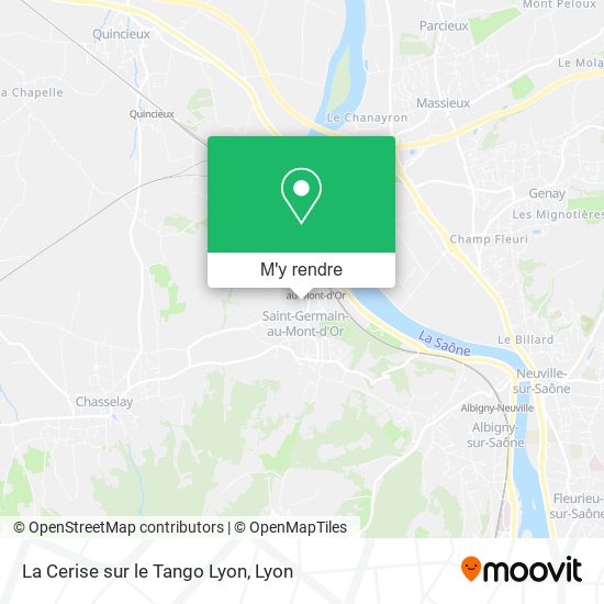 La Cerise sur le Tango Lyon plan