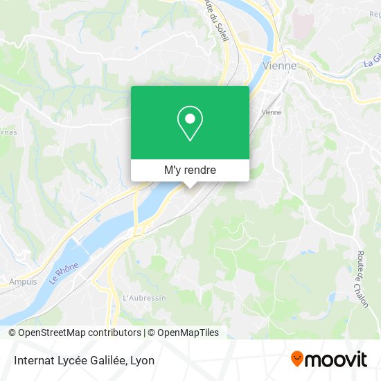 Internat Lycée Galilée plan