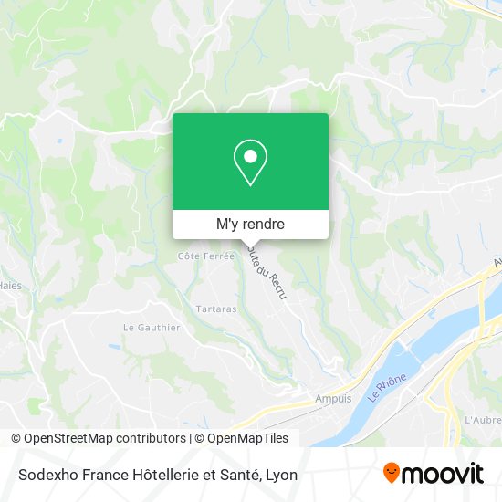 Sodexho France Hôtellerie et Santé plan