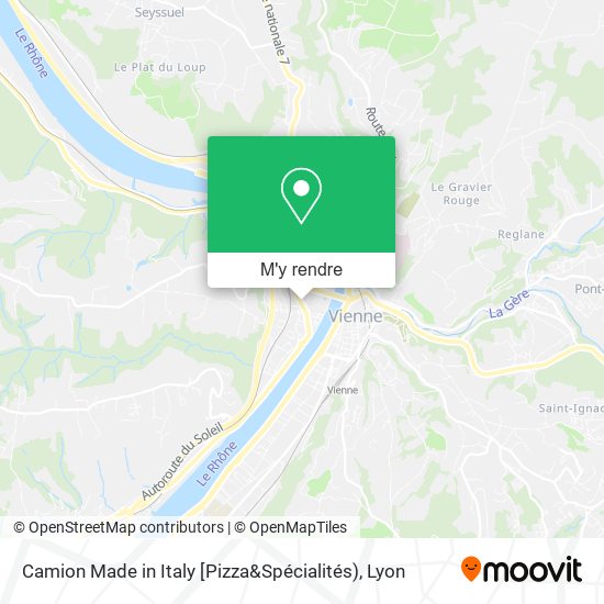 Camion Made in Italy [Pizza&Spécialités) plan