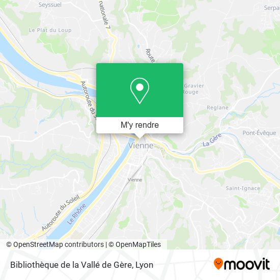 Bibliothèque de la Vallé de Gère plan