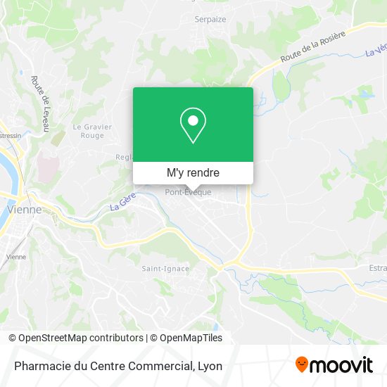 Pharmacie du Centre Commercial plan