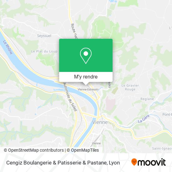 Cengiz Boulangerie & Patisserie & Pastane plan