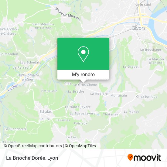 La Brioche Dorée plan