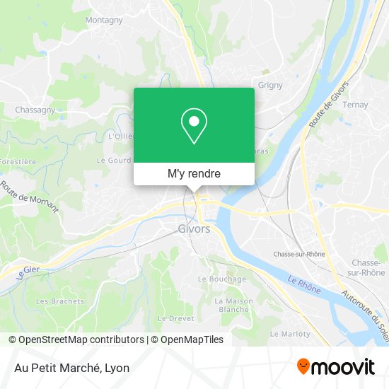 Au Petit Marché plan