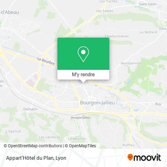 Appart'Hôtel du Plan plan