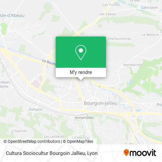 Cultura Sociocultur Bourgoin Jallieu plan