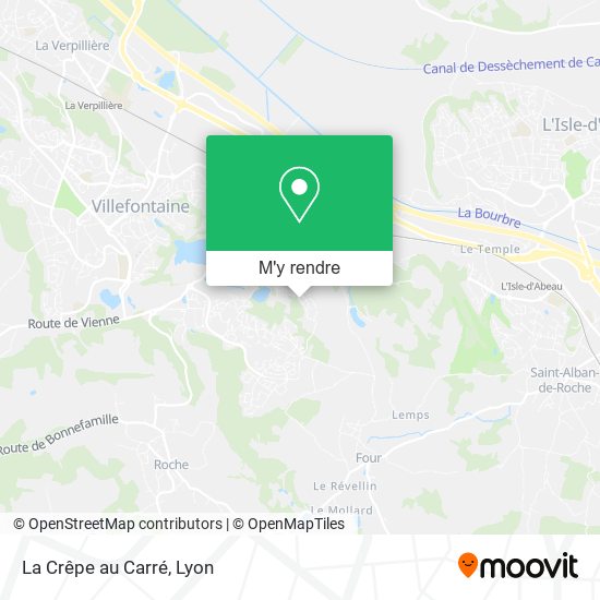 La Crêpe au Carré plan