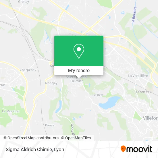 Sigma Aldrich Chimie plan