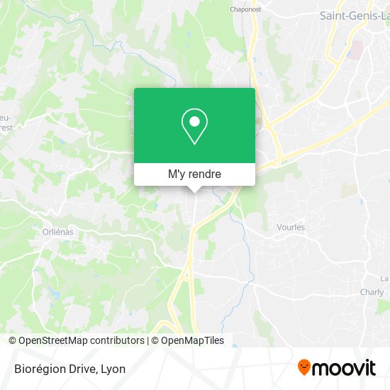 Biorégion Drive plan