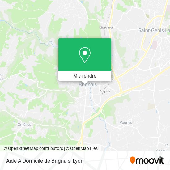 Aide A Domicile de Brignais plan