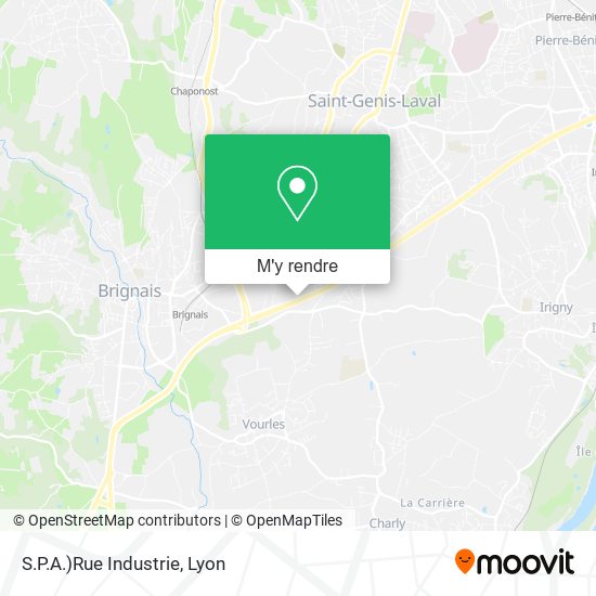 S.P.A.)Rue Industrie plan