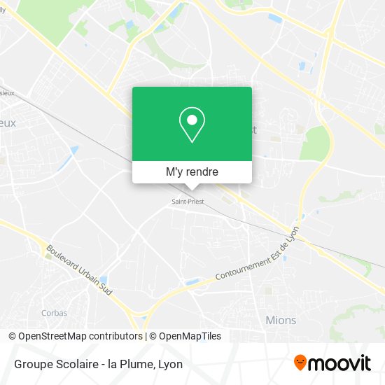 Groupe Scolaire - la Plume plan