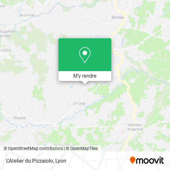 L'Atelier du Pizzaiolo plan
