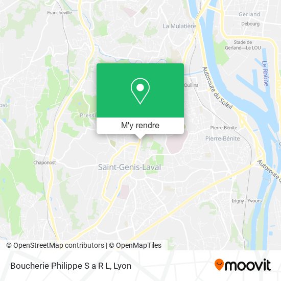 Boucherie Philippe S a R L plan
