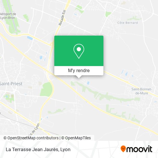 La Terrasse Jean Jaurès plan