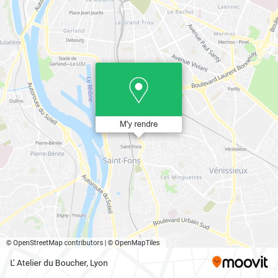 L' Atelier du Boucher plan