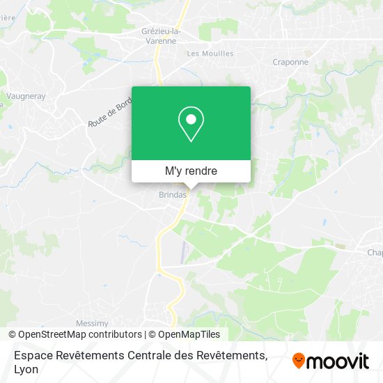 Espace Revêtements Centrale des Revêtements plan