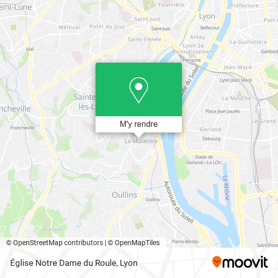 Église Notre Dame du Roule plan