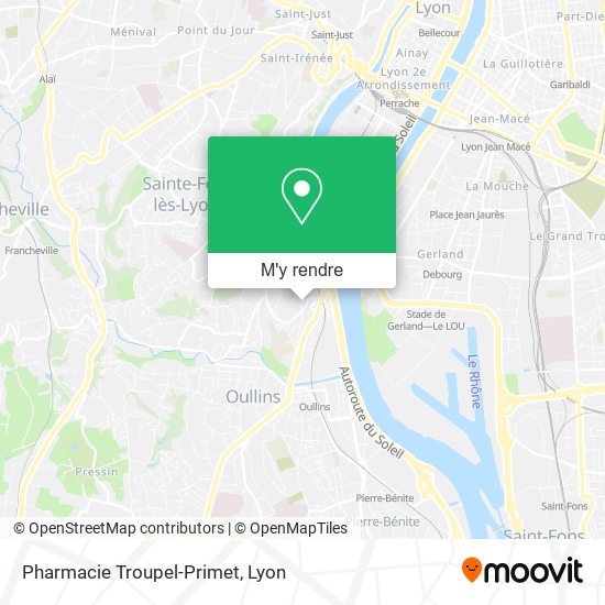 Pharmacie Troupel-Primet plan