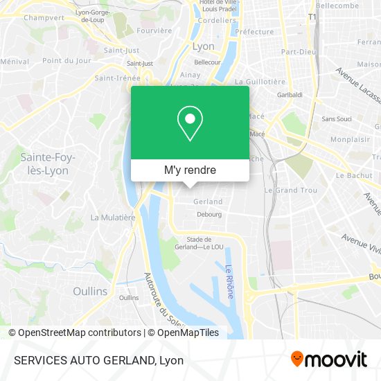 SERVICES AUTO GERLAND plan