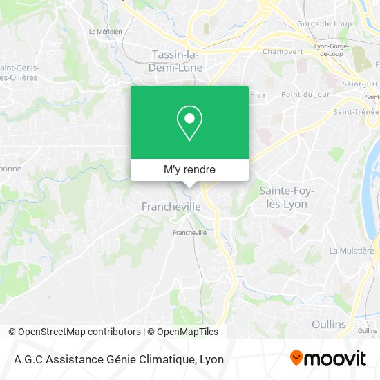 A.G.C Assistance Génie Climatique plan