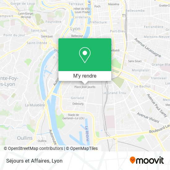 Séjours et Affaires plan