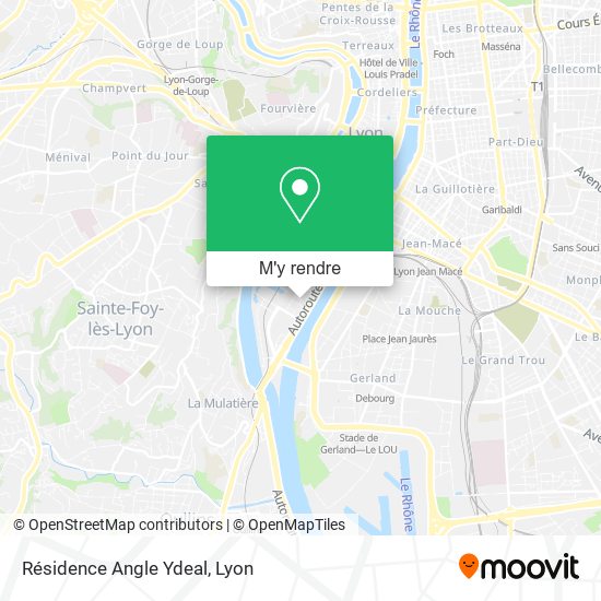 Résidence Angle Ydeal plan