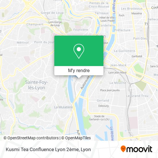 Kusmi Tea Confluence Lyon 2ème plan