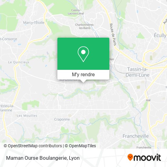 Maman Ourse Boulangerie plan