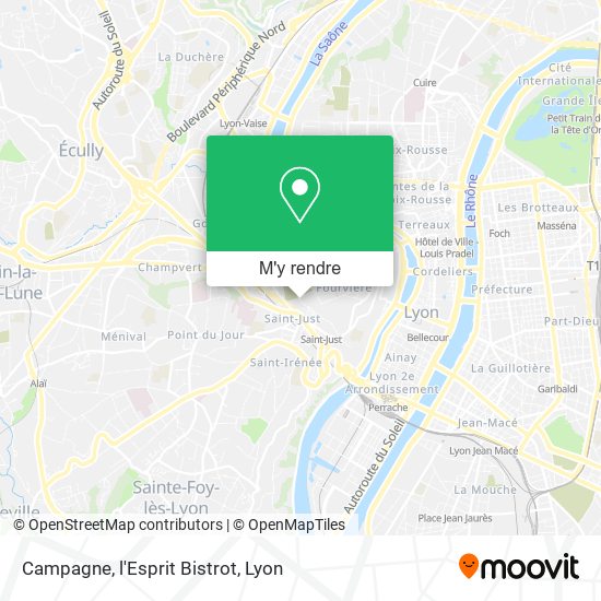 Campagne, l'Esprit Bistrot plan