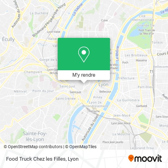 Food Truck Chez les Filles plan