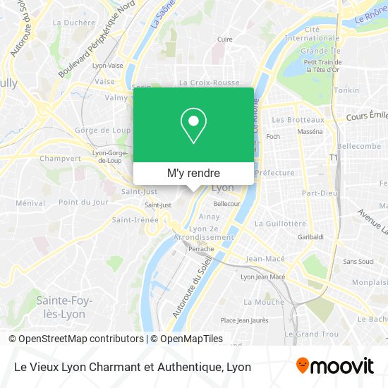 Le Vieux Lyon Charmant et Authentique plan