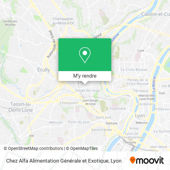 Chez Alfa Alimentation Générale et Exotique plan