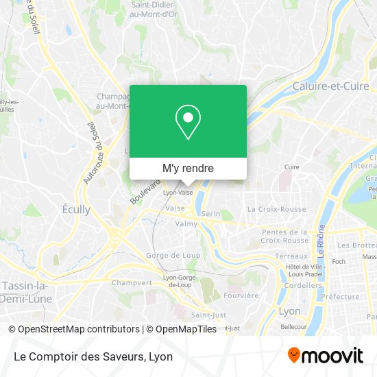 Le Comptoir des Saveurs plan