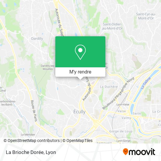 La Brioche Dorée plan
