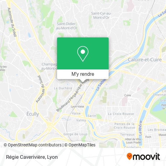Régie Caverivière plan