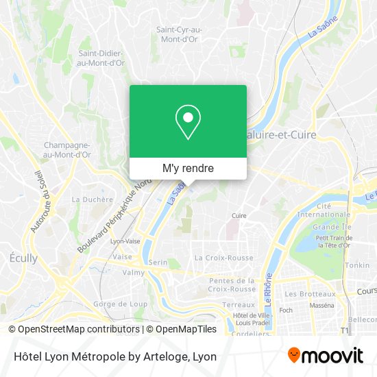 Hôtel Lyon Métropole by Arteloge plan