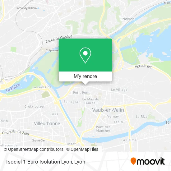 Isociel 1 Euro Isolation Lyon plan