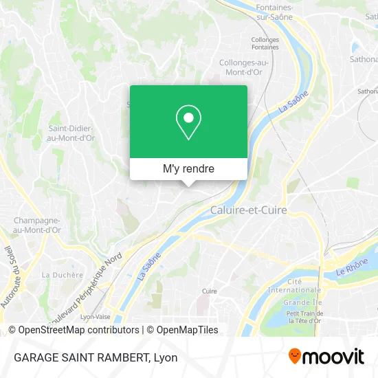 GARAGE SAINT RAMBERT plan