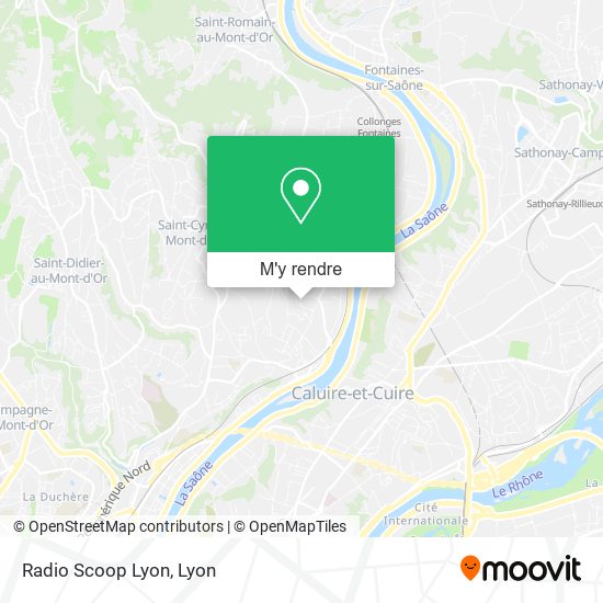 Radio Scoop Lyon plan