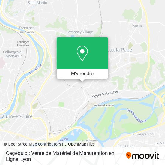 Cegequip : Vente de Matériel de Manutention en Ligne plan