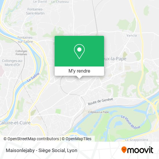 Maisonlejaby - Siège Social plan