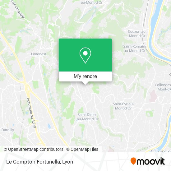 Le Comptoir Fortunella plan