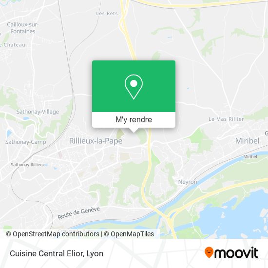 Cuisine Central Elior plan