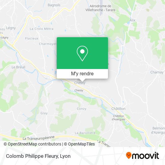 Colomb Philippe Fleury plan