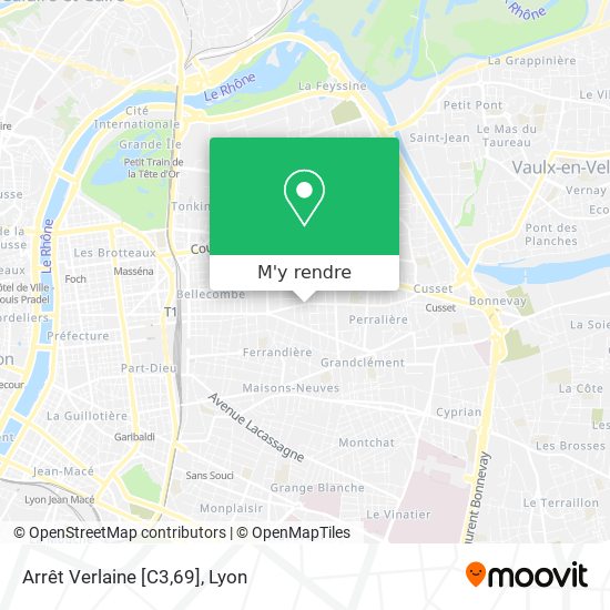 Arrêt Verlaine [C3,69] plan