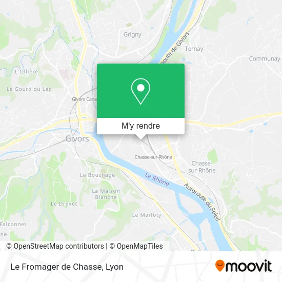 Le Fromager de Chasse plan