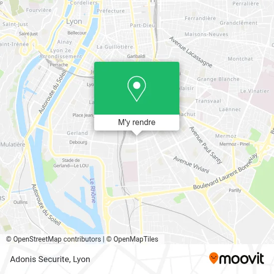 Adonis Securite plan