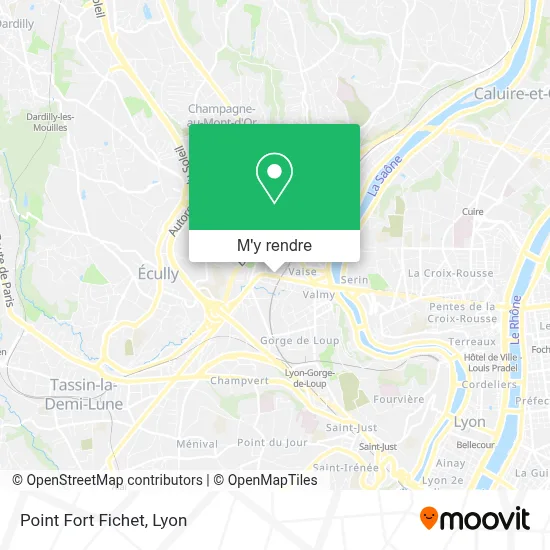 Point Fort Fichet plan